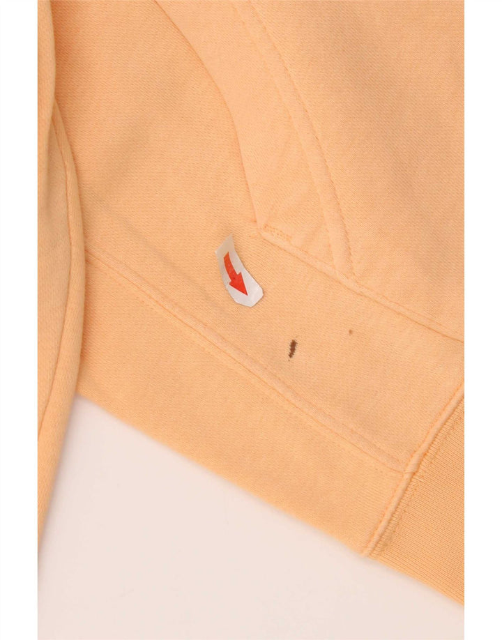 Nike Mens Hoodie Jumper Médio Algodão Laranja