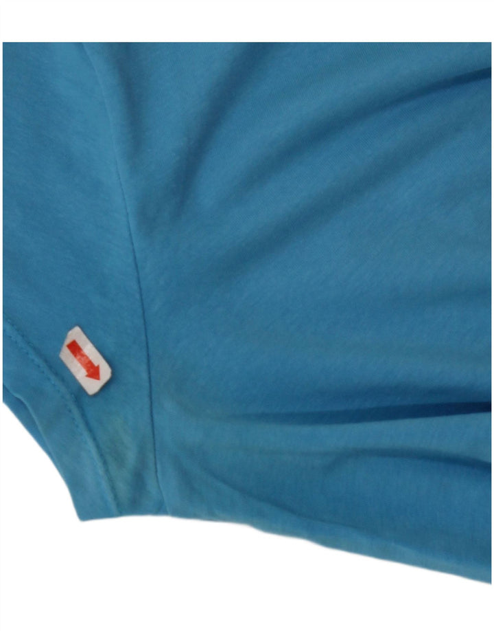 Camiseta feminina ELLESSE UK 12 azul médio