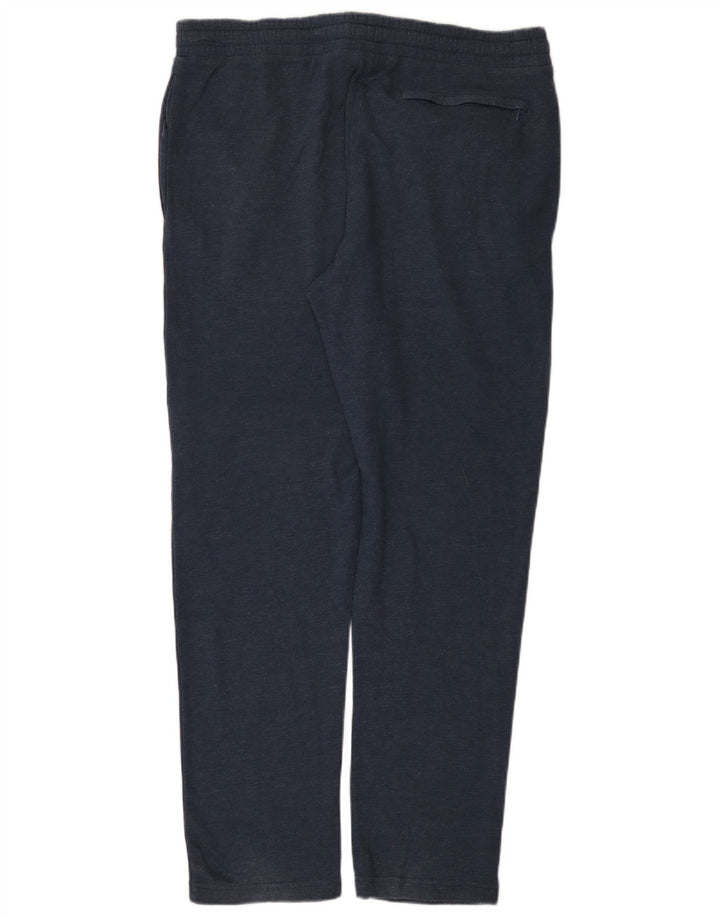 Calça de treino masculina Marks & Spencer XL azul marinho algodão