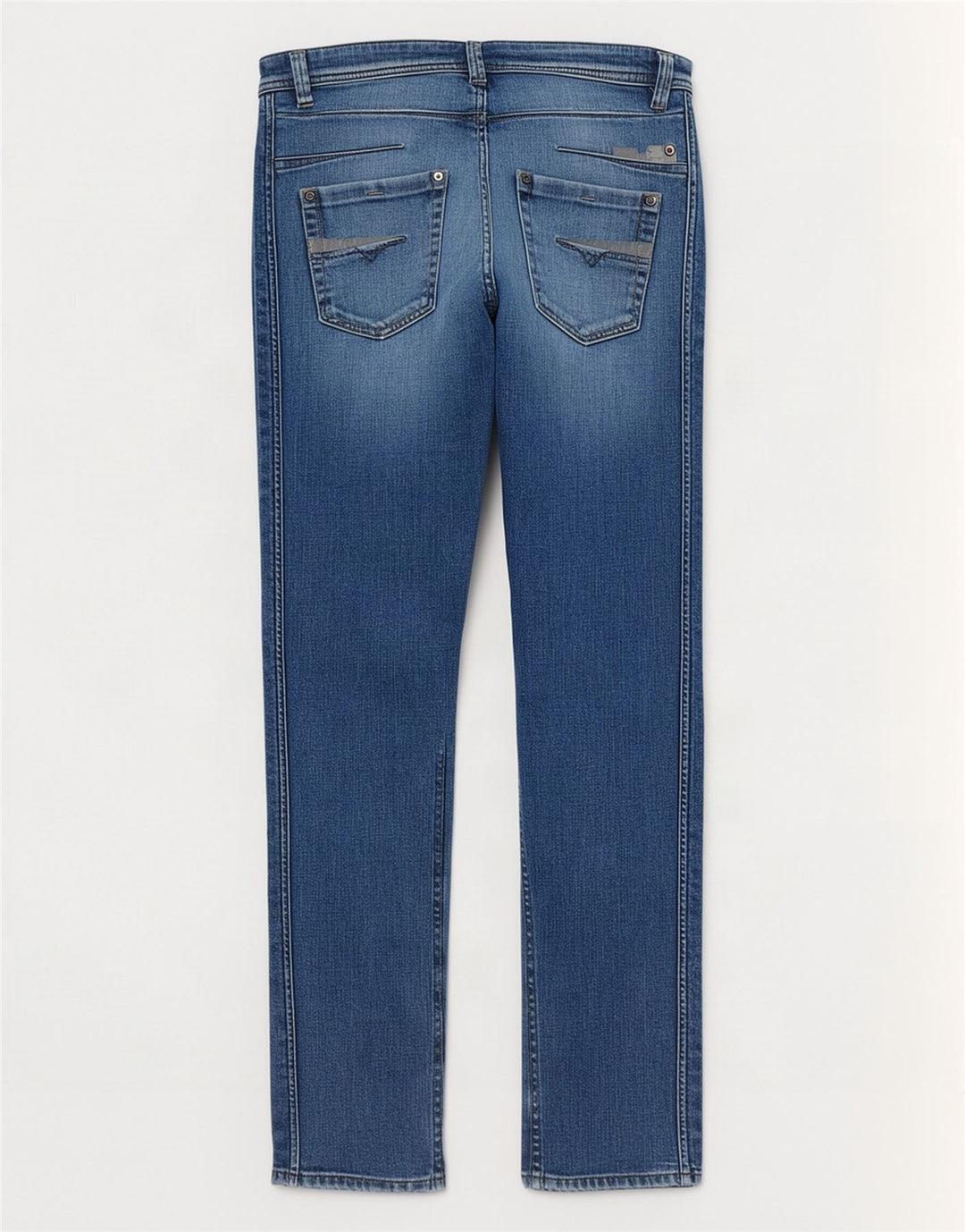 Diesel Masculino Darron Slim Straight Jeans W30 L32 Azul Algodão