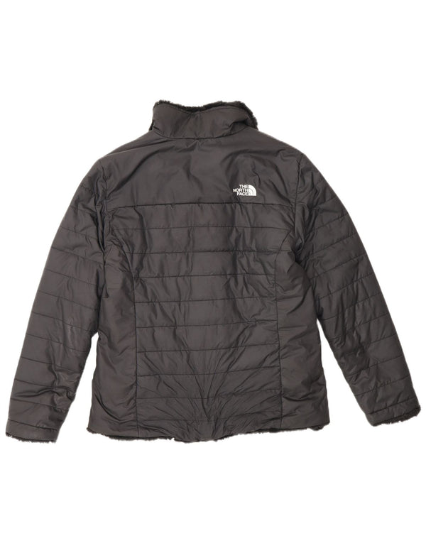 Casaco acolchoado reversível The North Face Girls 14-15 anos XL preto