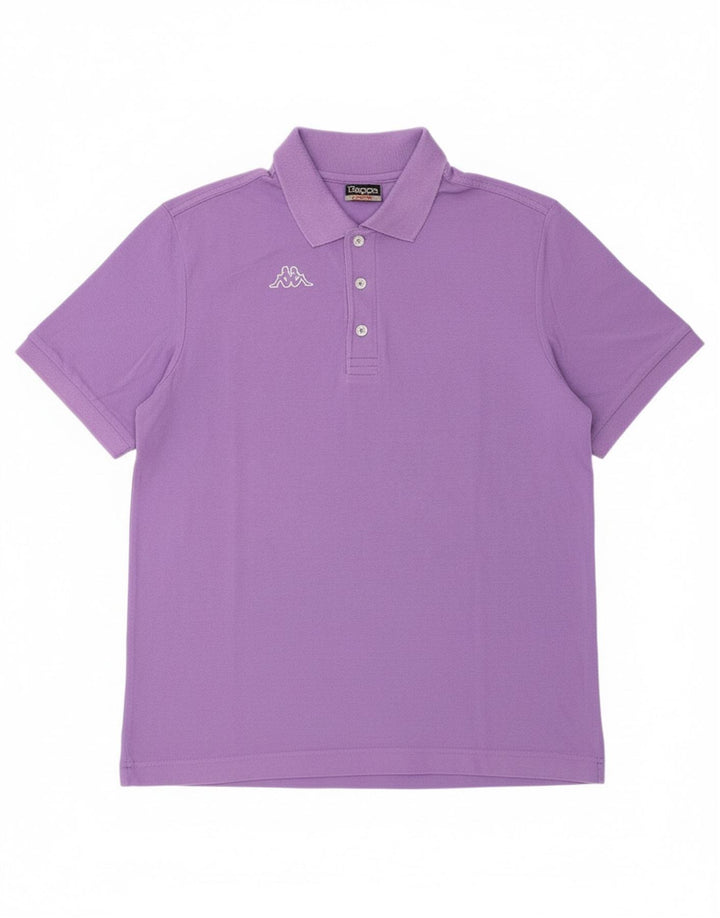 Camisa polo masculina KAPPA grande algodão roxo