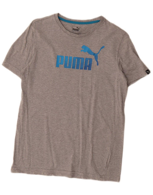 Top Puma Menino Graphic T-Shirt 15-16 Anos Cinzento