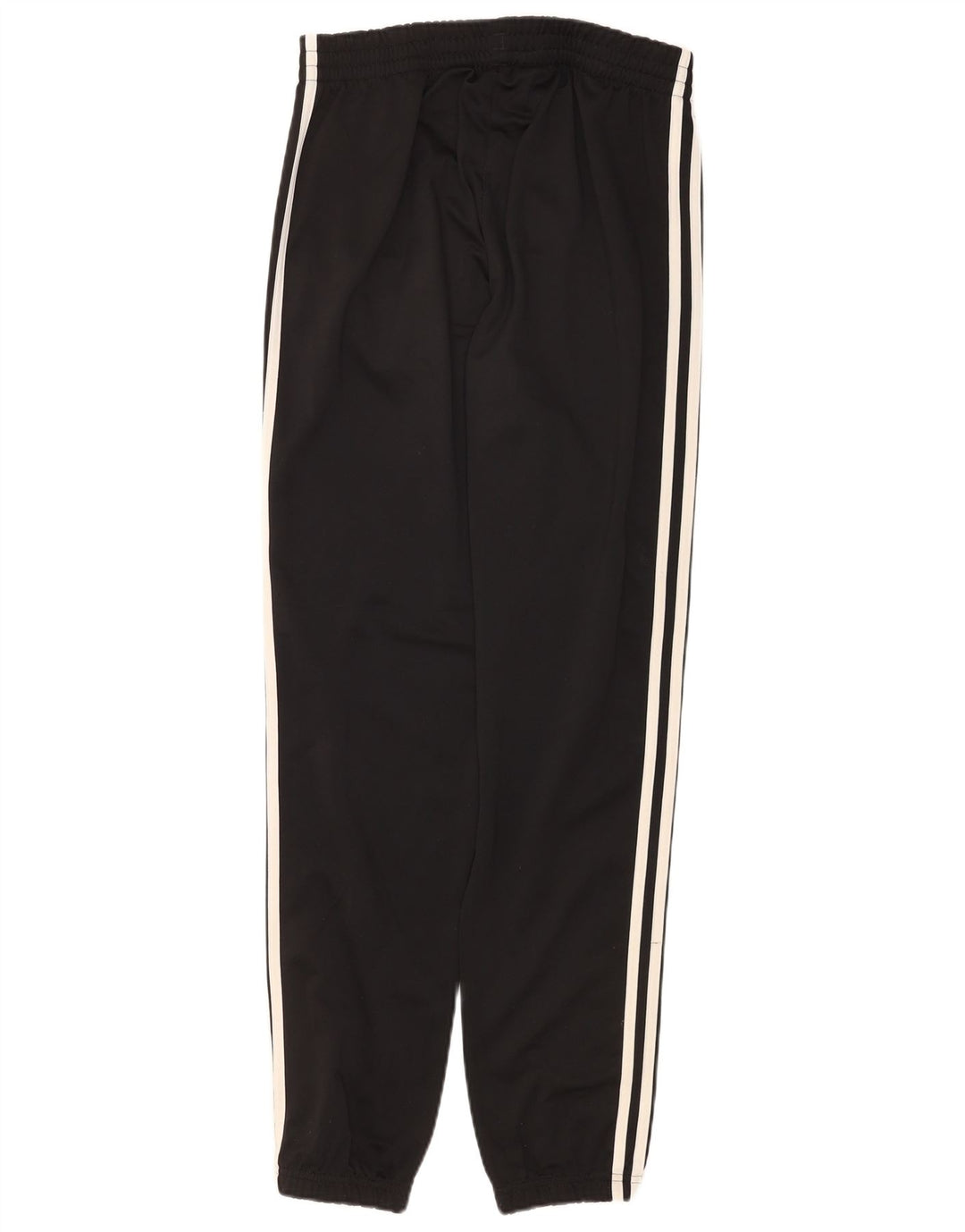 Adidas Womens Tracksuit Calças Joggers UK 10 Pequeno Poliéster Preto