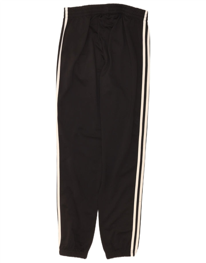 Adidas Womens Tracksuit Calças Joggers UK 10 Pequeno Poliéster Preto