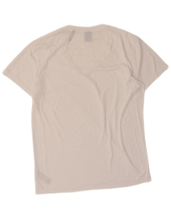 G-Star Mens T-Shirt Top Small White Cotton