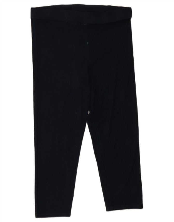 Boden Womens Capri Leggings Reino Unido 12 Médio Azul Marinho Viscose