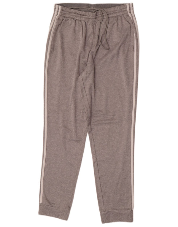 Adidas Mens Climawarm Calças de treino Joggers Cinza Médio Poliéster
