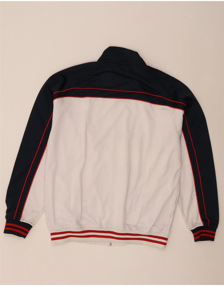 Kappa Mens Treino Top Jacket 2XL Branco Colourblock Poliéster