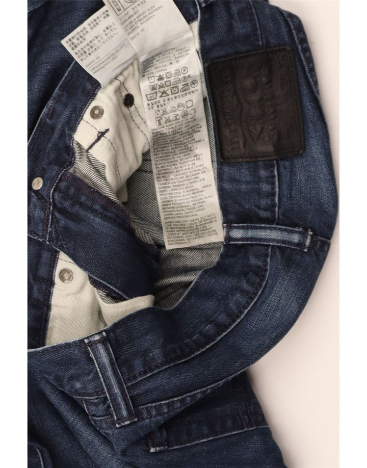 LEVI'S Mens 505 Straight Jeans W28 L32 Blue Cotton