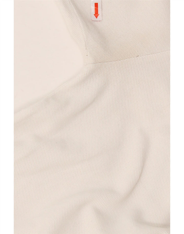 Camisa polo masculina SUPERGA branca média