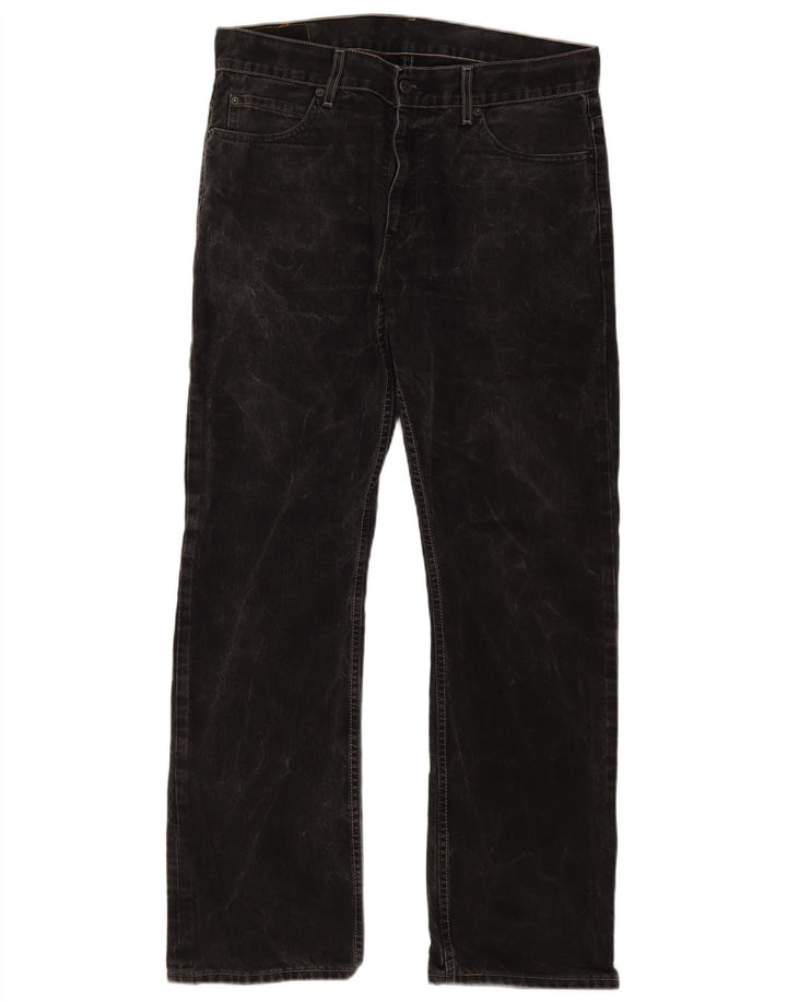 Jeans Levis 506 Straight Masculino W36 L32 Preto