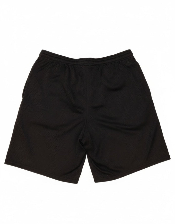 Shorts esportivos masculinos Champion médio preto poliéster