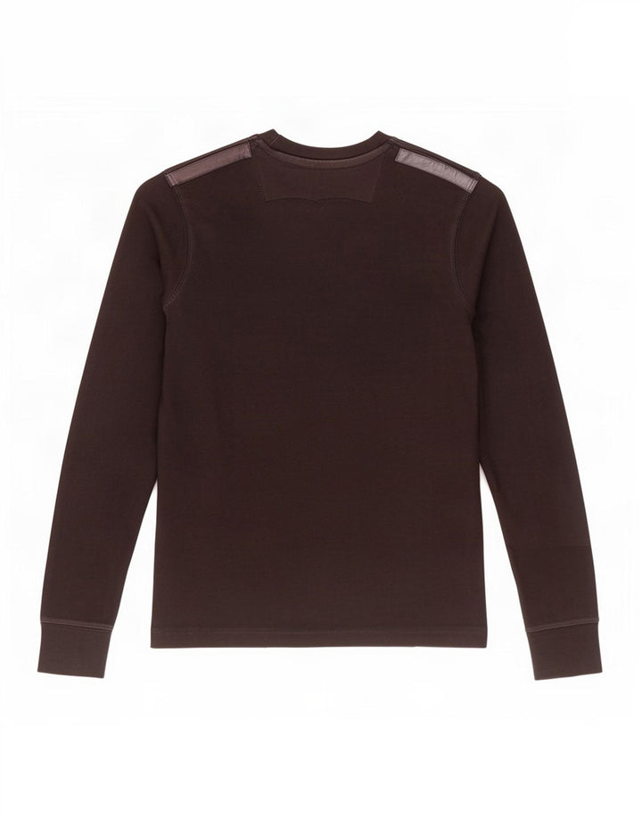 Levi's Mens Graphic Top Manga Longa Pequeno Algodão Preto