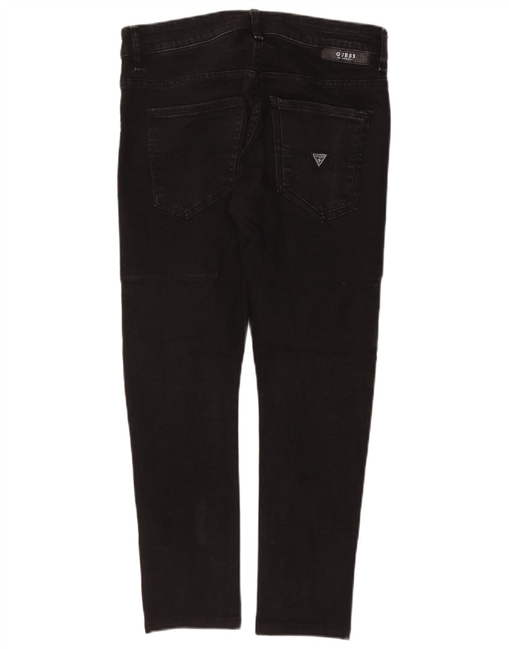 Jeans feminino super skinny GUESS Miami W30 L25 preto