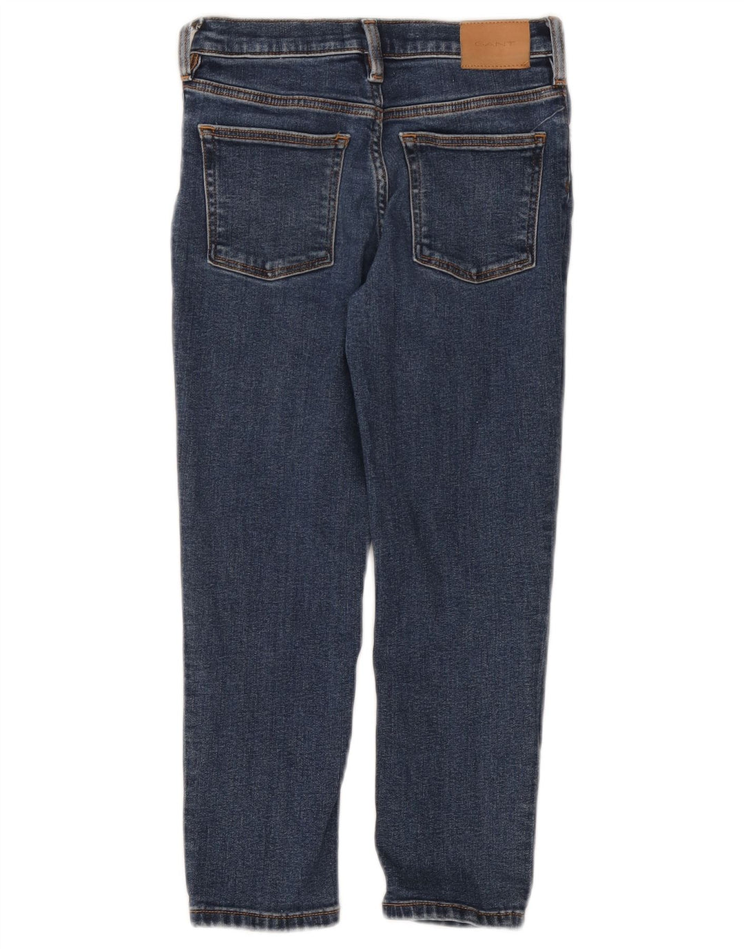 GANT Jeans Slim Meninas 7-8 Anos W22 L19 Azul Marinho Algodão