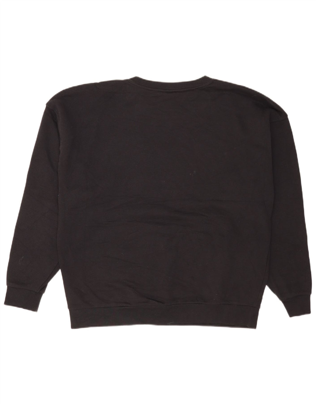 Nike masculino solto ajuste moletom jumper pequeno algodão preto