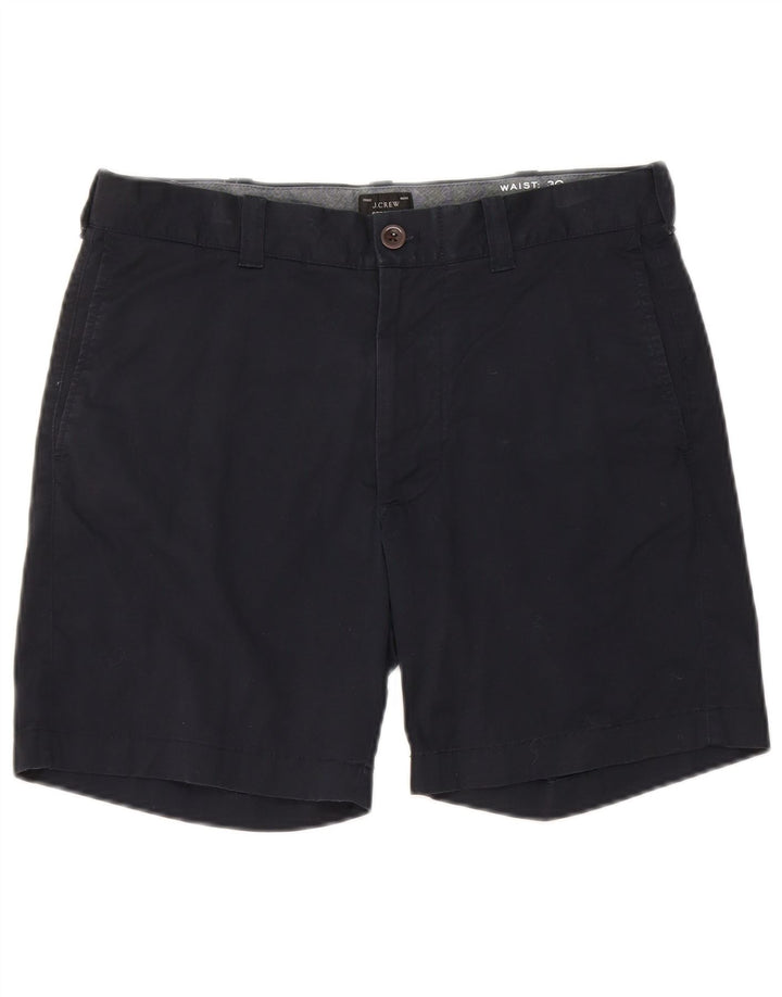 Shorts Chino Masculino J. Crew W30 Algodão Azul Marinho Médio