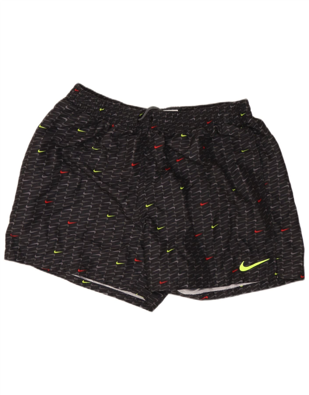Shorts esportivos gráficos masculinos NIKE XL poliéster geométrico preto