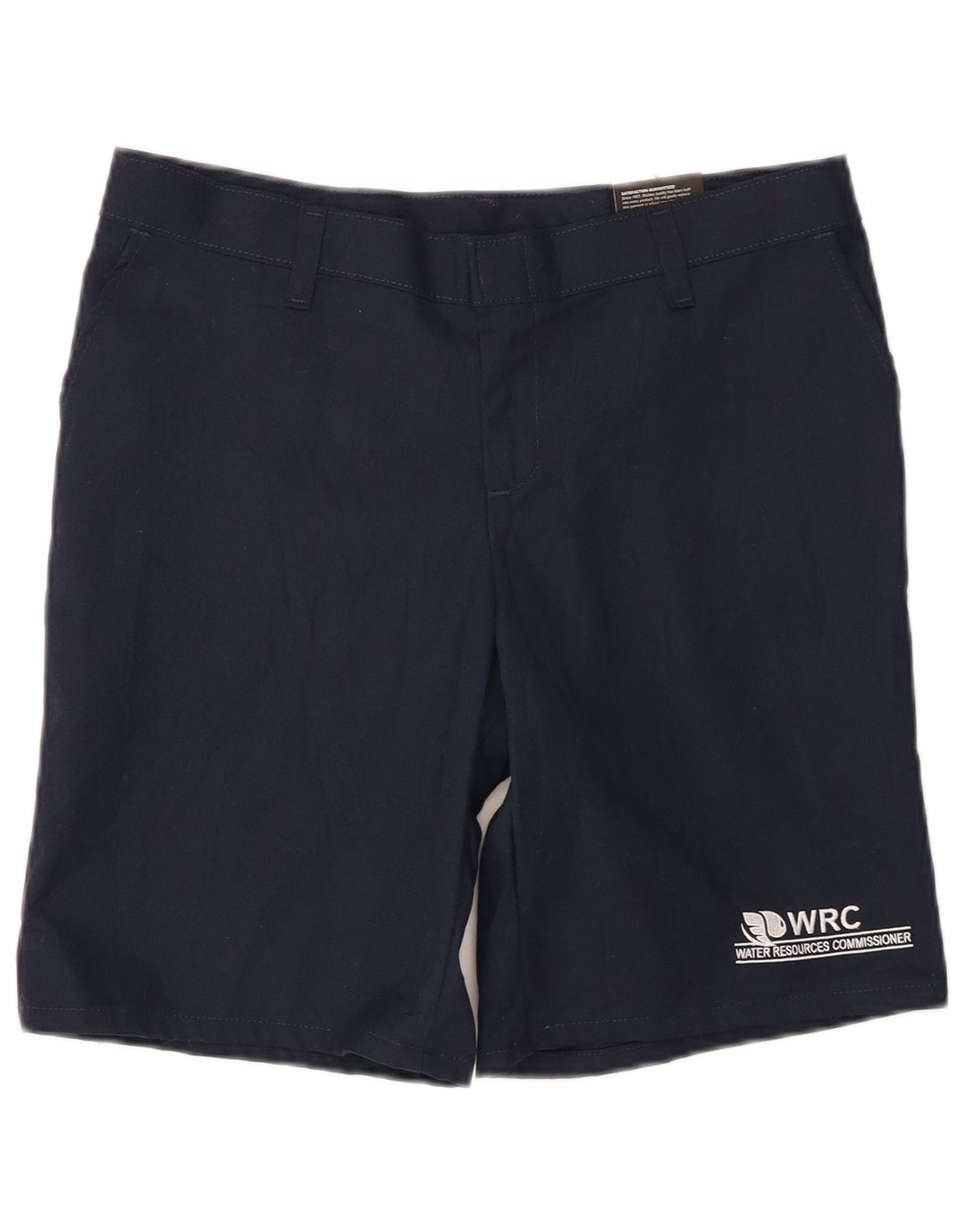 Shorts Chino feminino gráfico Dickies US 8 médio W30 azul marinho poliéster