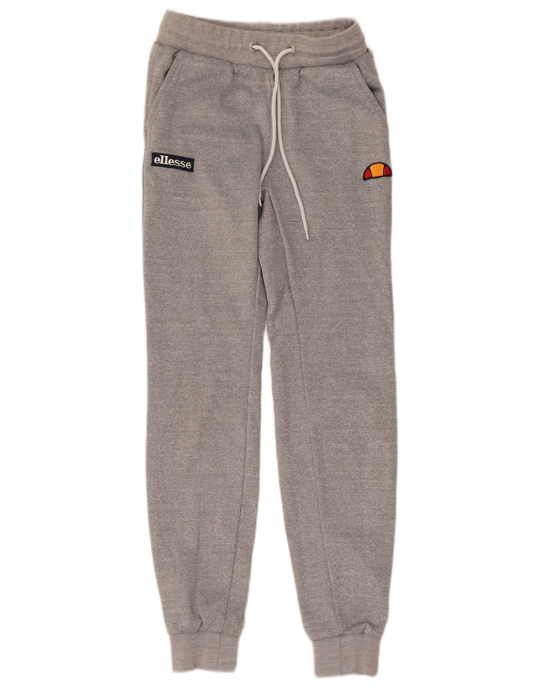 Calça de treino feminina Ellesse Joggers UK 4 XS cinza poliéster