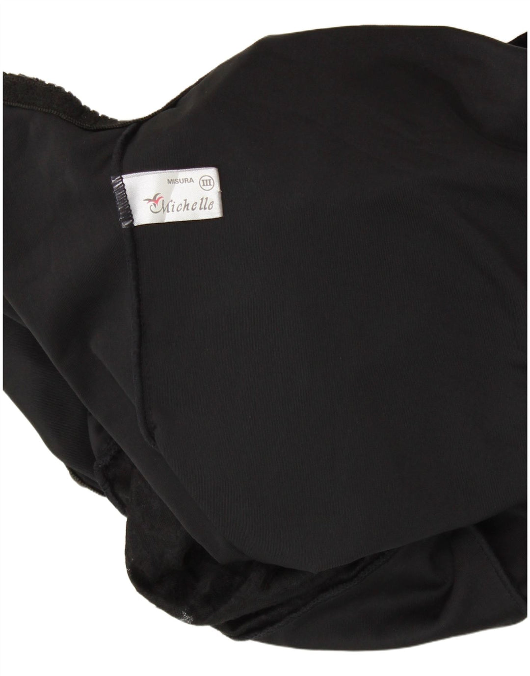 Body feminino MICHELLE de veludo UK 14 médio preto paisley poliéster