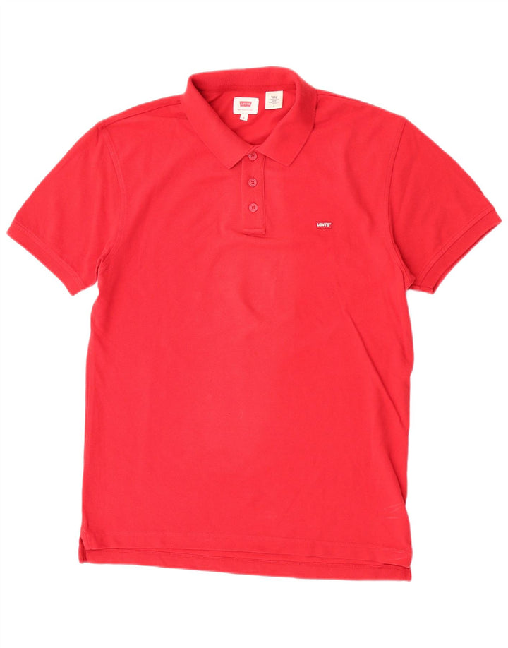 Camisa polo masculina Levi's vermelha média