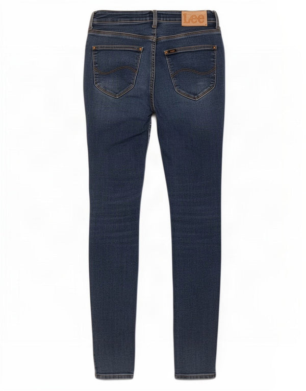 Lee Womens Forever fit Super Skinny Jeans W28 L30 Blue Cotton