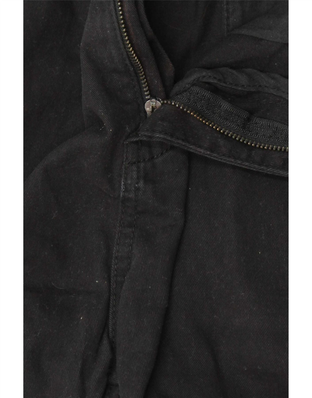 Pierre Cardin Mens Regular Fit Chino Shorts Médio W32 Algodão Preto