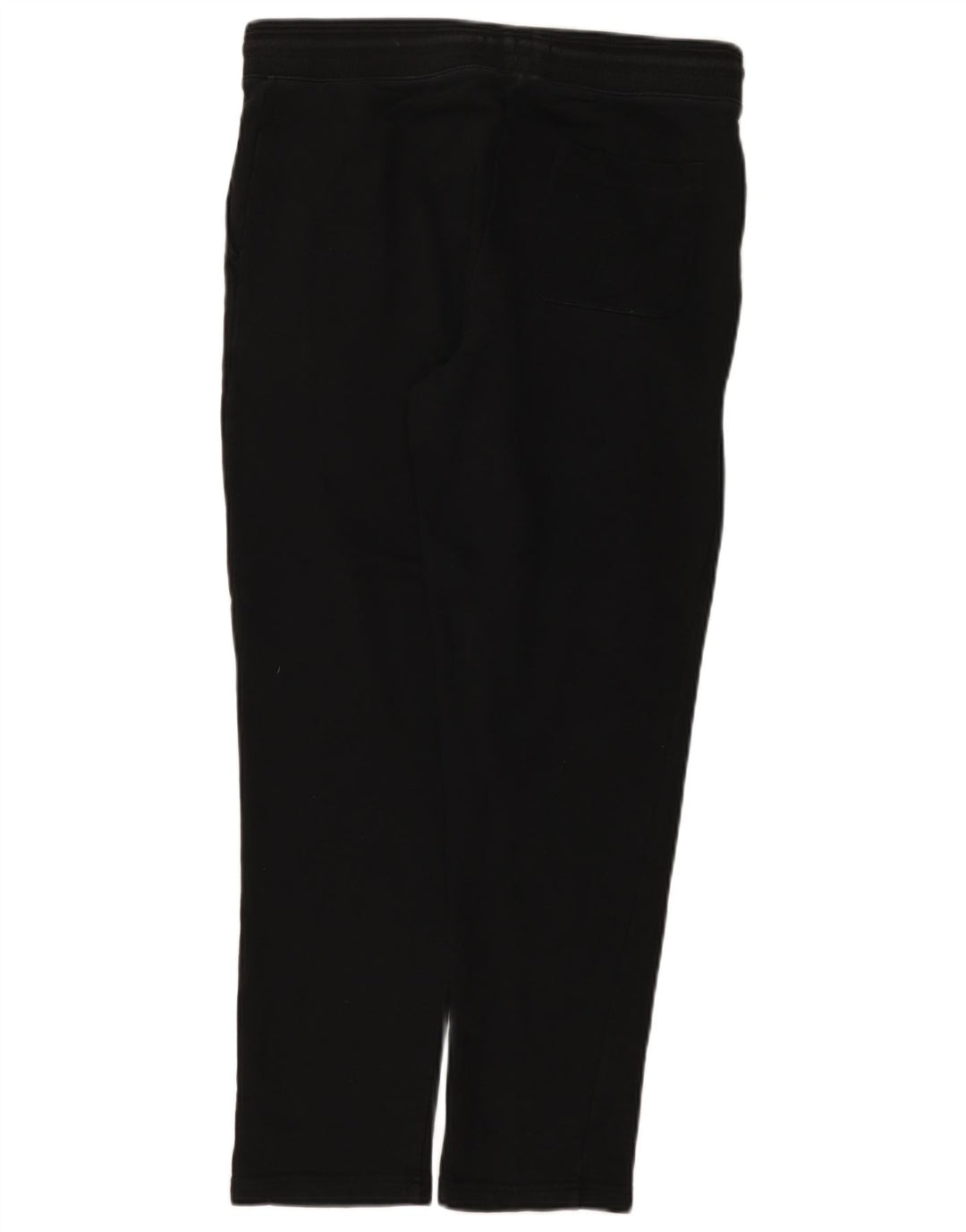 Calça de treino masculina Marks & Spencer de algodão preto médio