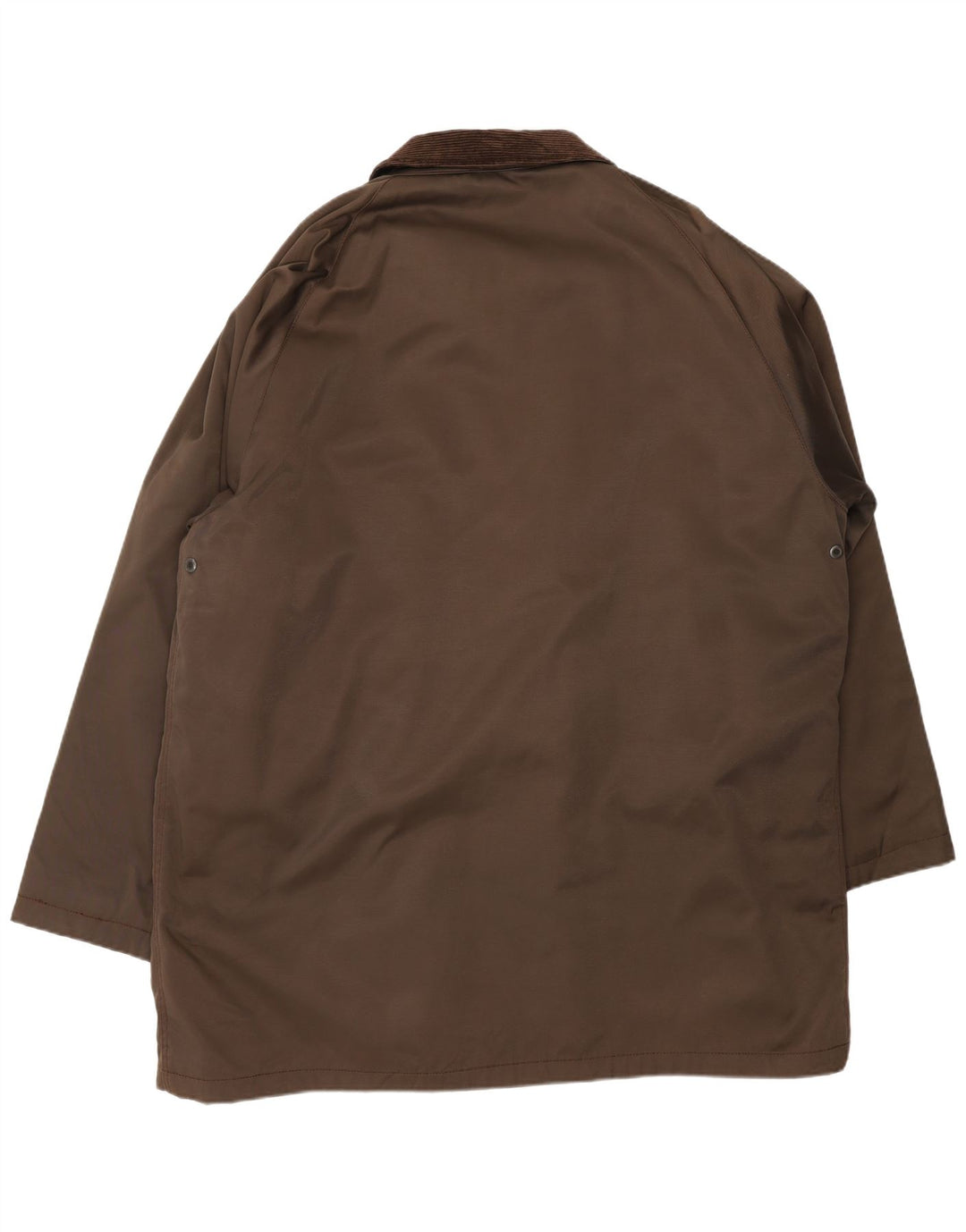 Jaqueta utilitária masculina Corneliani Sherpa IT 56 3XL algodão marrom