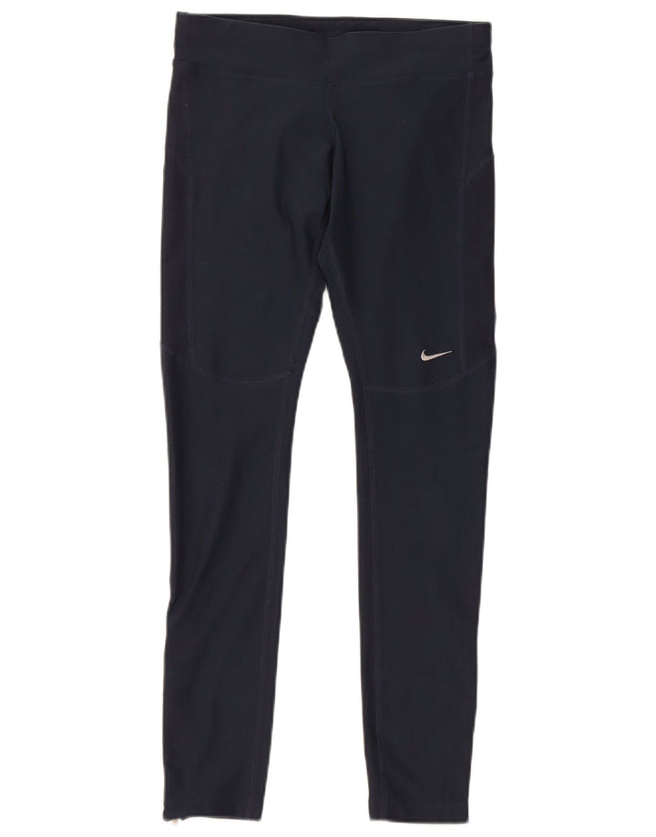 Leggings Nike Dri Fit Feminino UK 6 XS Azul Marinho Poliéster