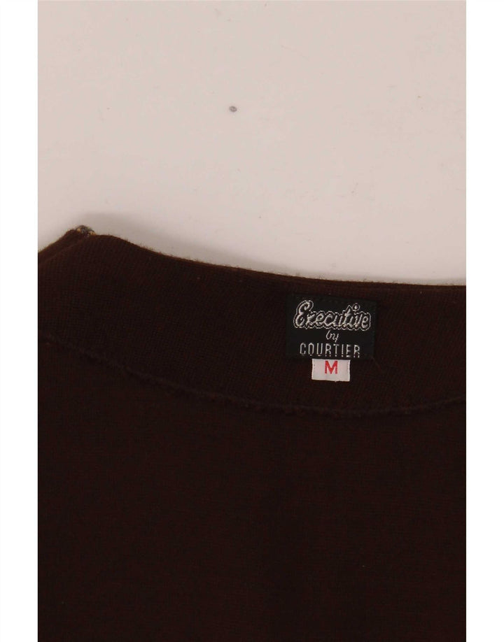Colete Vintage Masculino Marrom Médio