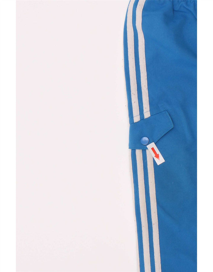 Calças de treino Adidas Baby Boys Cargo 6-9 meses azul poliéster