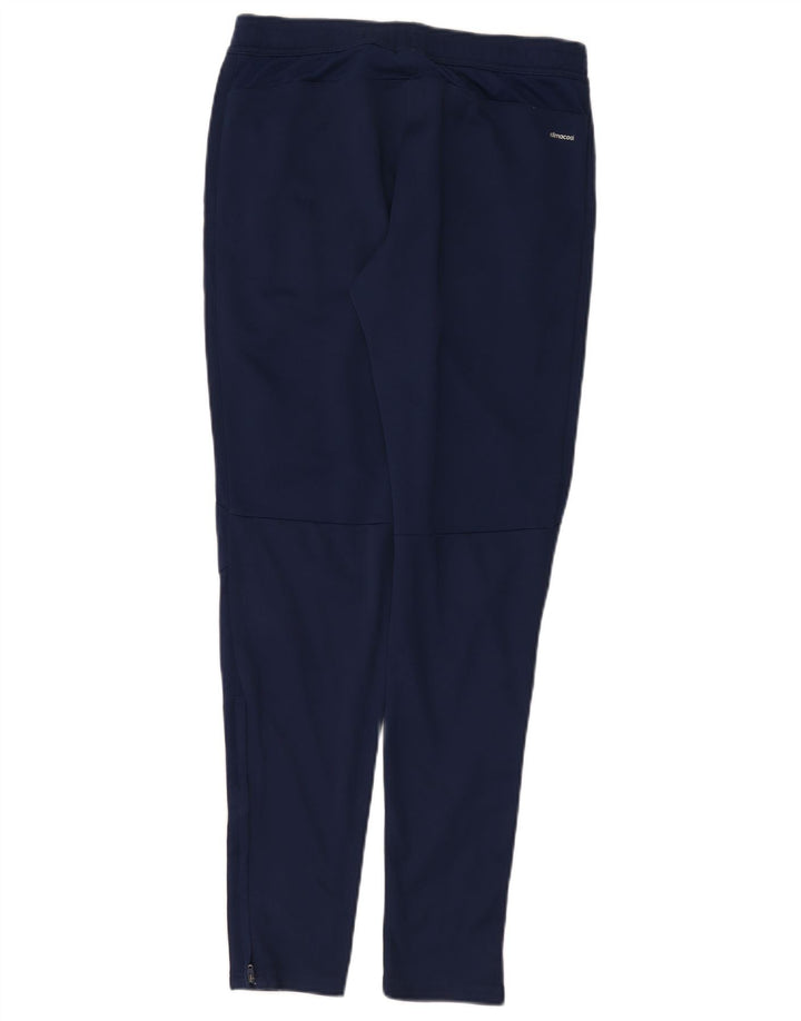 Calças de treino ADIDAS femininas Climacool UK 12/14 médio azul marinho