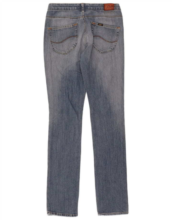 Lee Womens Norma Slim Jeans W29 L33 Azul Algodão