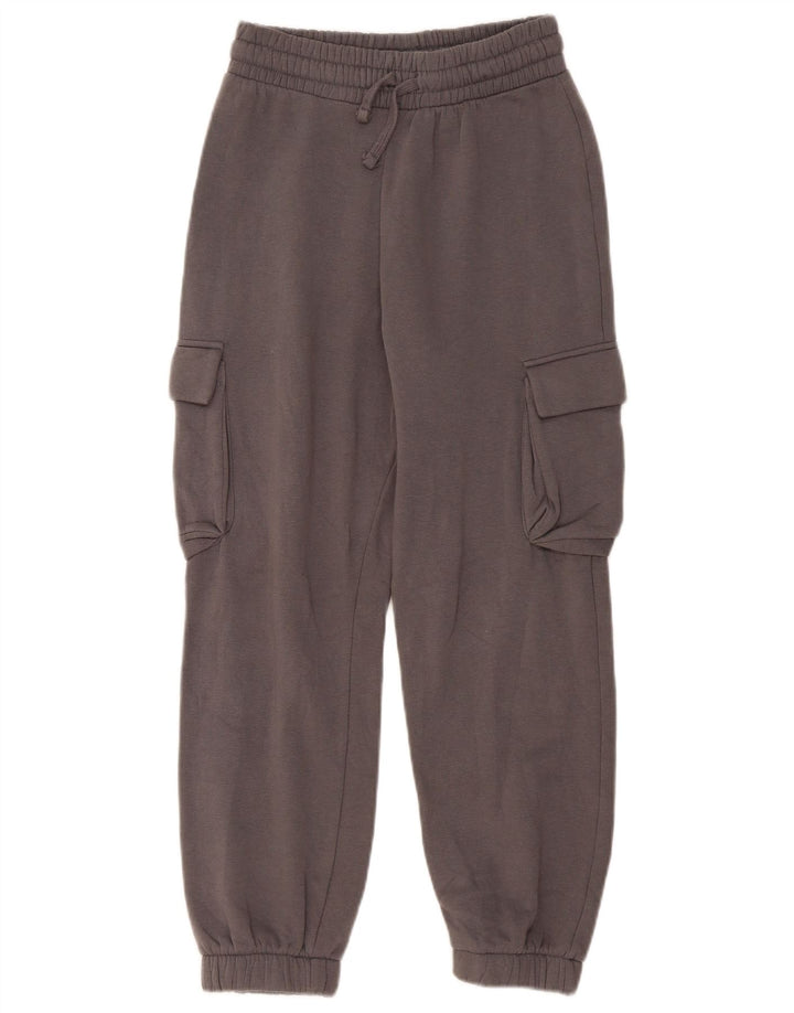 Calça Zara Mens Cargo Tracksuit Joggers Pequeno Cinza