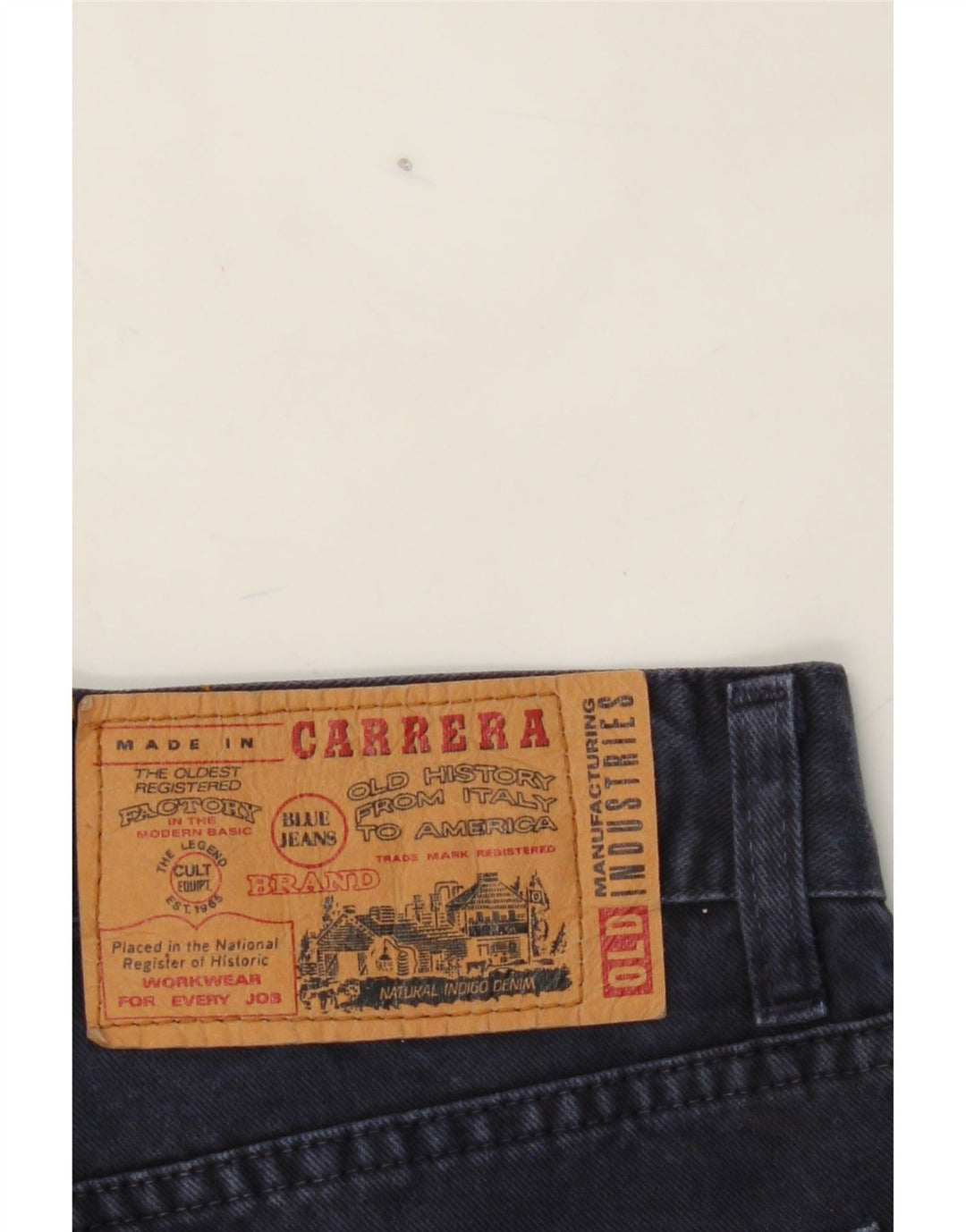 CARRERA Mens Slim Jeans W30 L31  Navy Blue Cotton Vintage Carrera and Second-Hand Carrera from Messina Hembry 