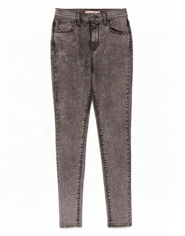 Calça jeans feminina Levi's 720 Super Skinny W29 L29 cinza algodão