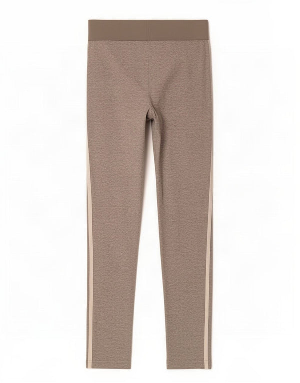 Leggings Adidas Femininas UK 8/10 Pequenas Cinza Algodão