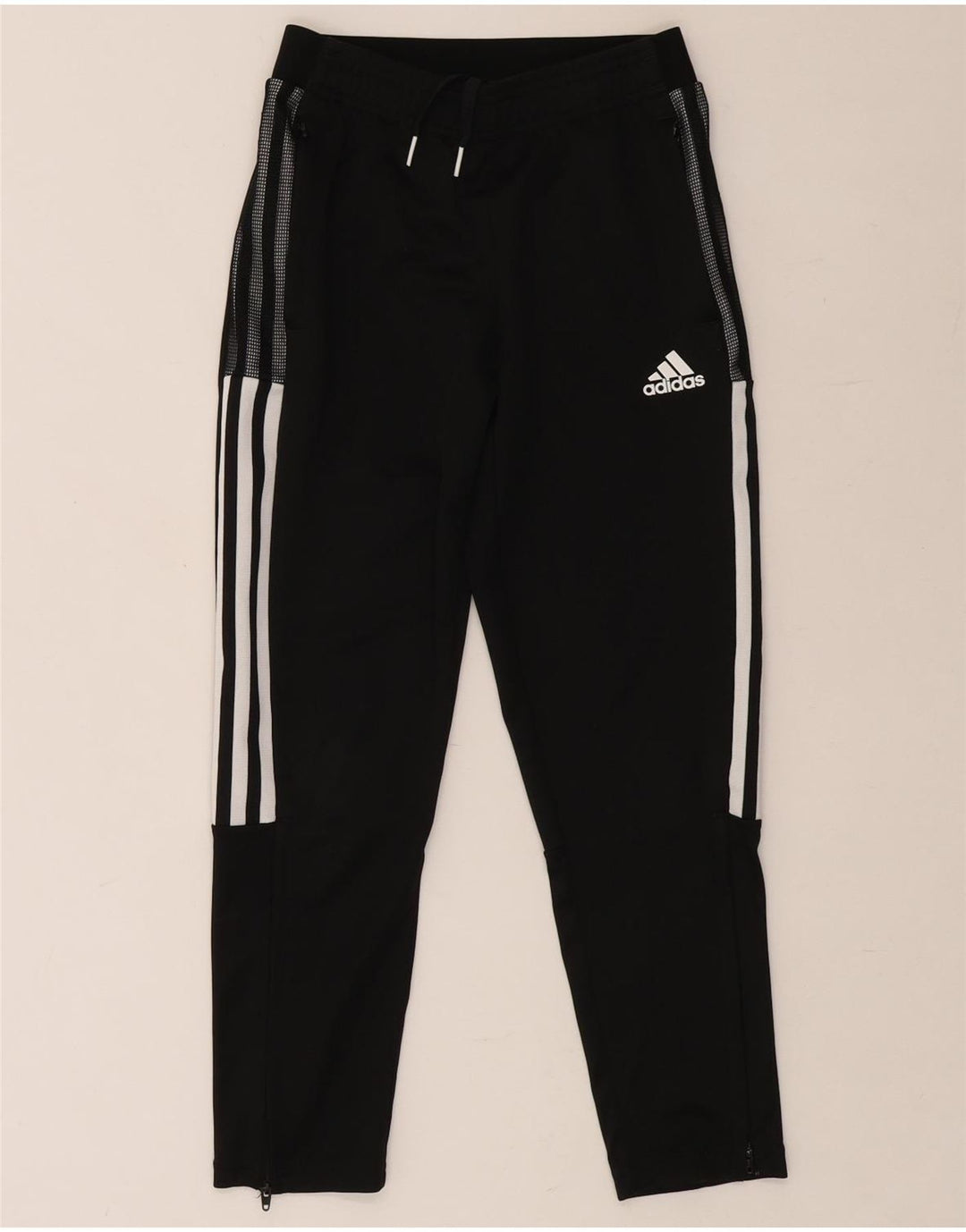 Calças de treino ADIDAS Boys Aeroready 9-10 anos preto poliéster