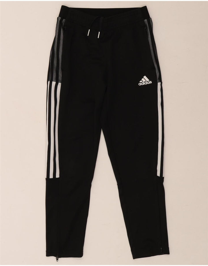Calças de treino ADIDAS Boys Aeroready 9-10 anos preto poliéster