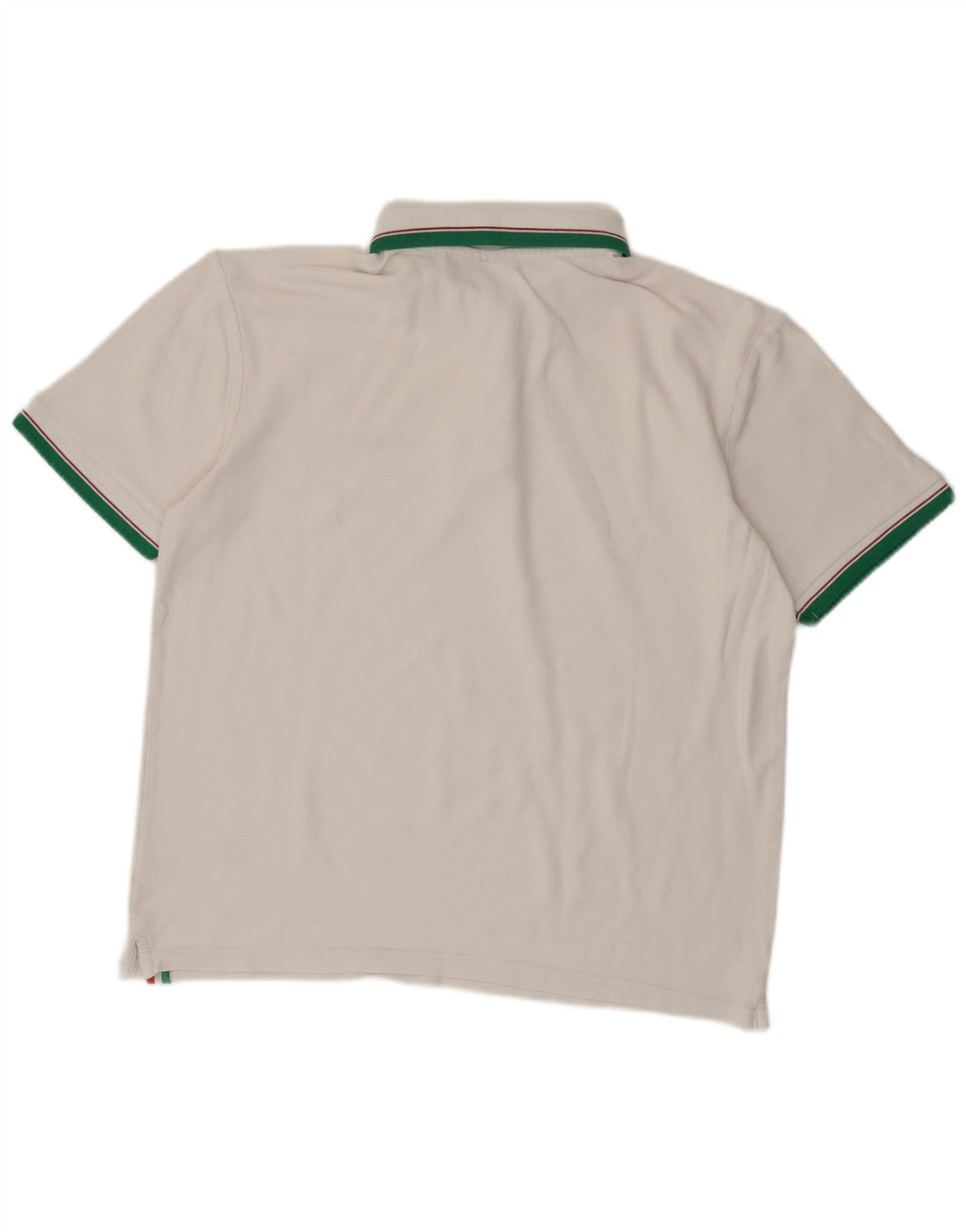 Camisa polo masculina Lotto grande algodão branco