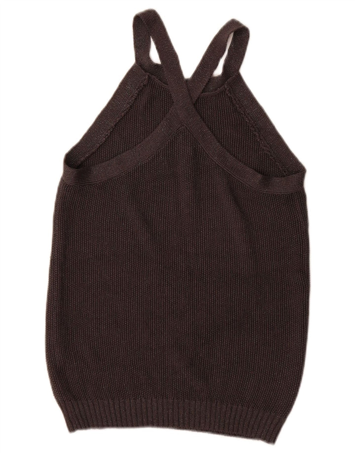 Regata feminina Massimo Dutti com colete Reino Unido 12 seda preta média