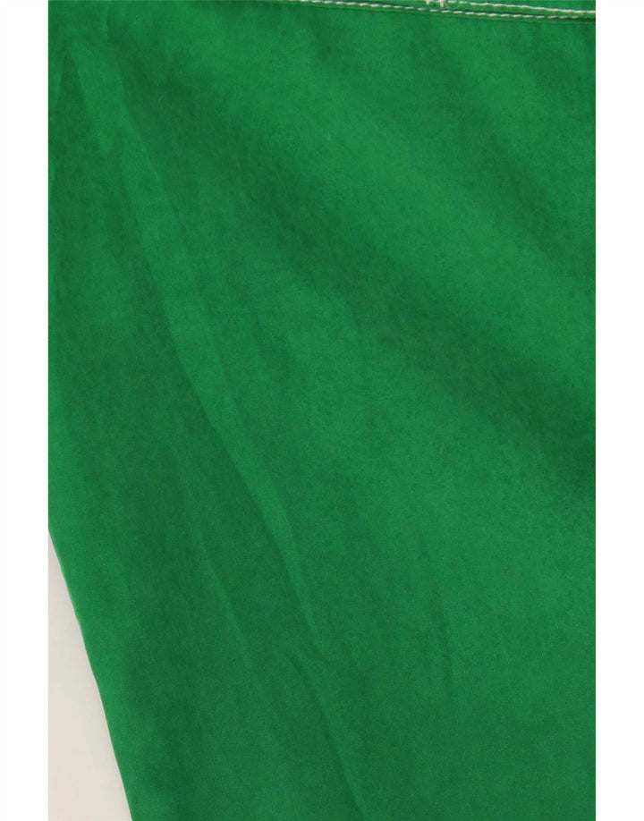 Superdry Shorts de natação masculino gráfico pequeno poliéster colorblock verde