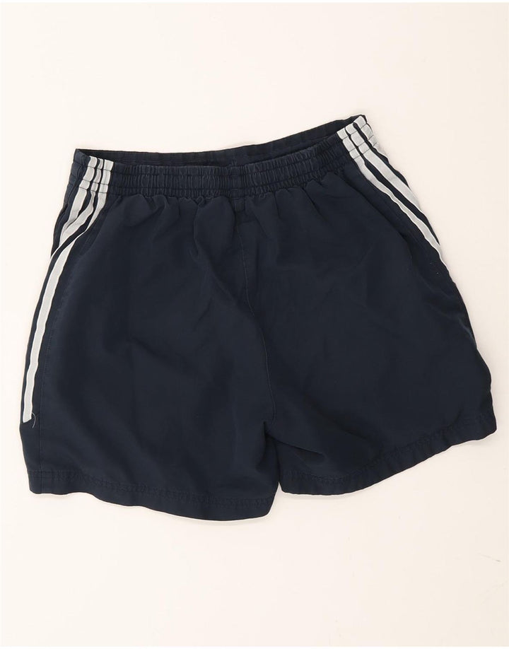 Shorts esportivos masculinos Adidas XS azul marinho poliéster