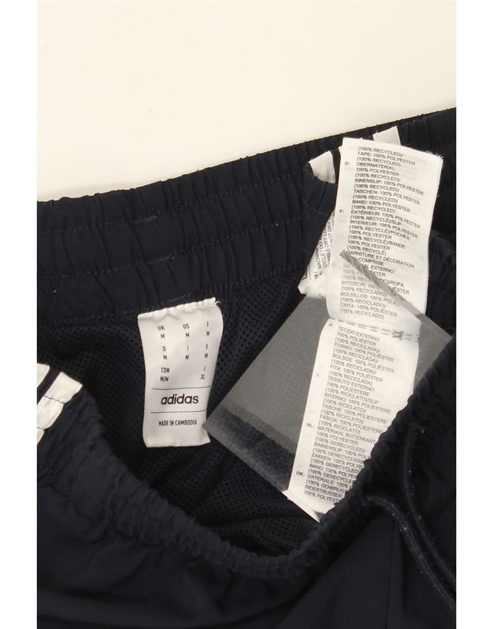 ADIDAS Mens Sport Shorts Médio Azul Marinho Poliéster