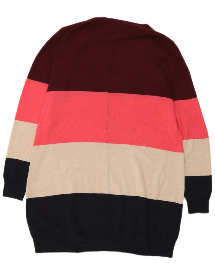 Suéter feminino Marks & Spencer com decote em V UK 6 XS multicolorido