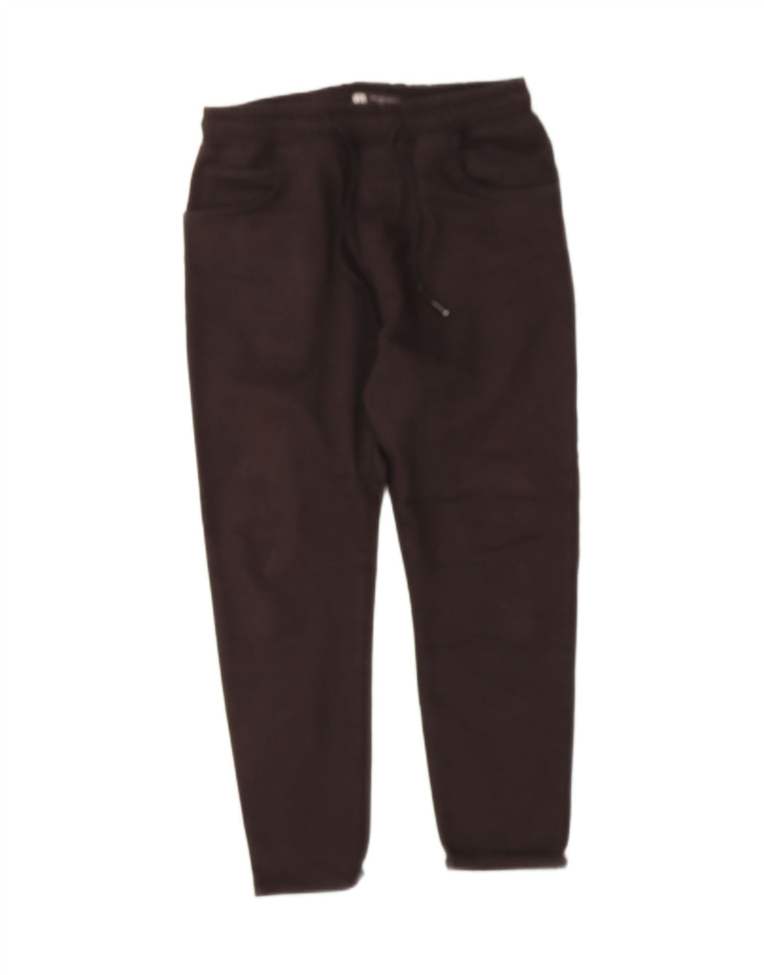 ZARA Mens Slim Cropped Trousers Large W32 L26 Black Cotton Vintage Zara and Second-Hand Zara from Messina Hembry 