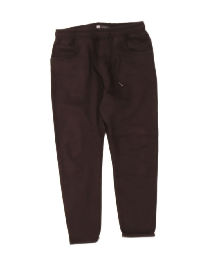 ZARA Mens Slim Cropped Trousers Large W32 L26 Black Cotton Vintage Zara and Second-Hand Zara from Messina Hembry 
